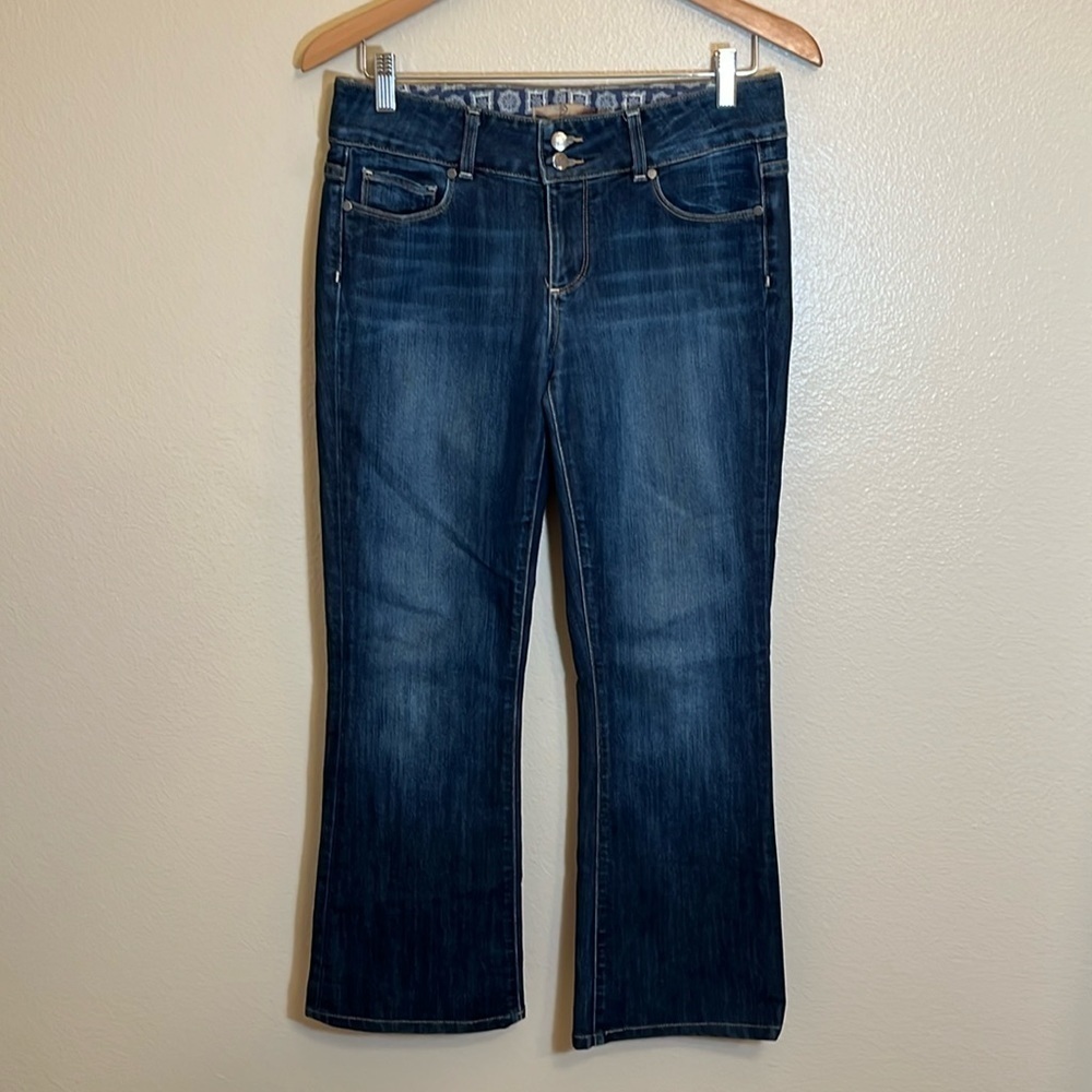 Paige Hidden Hills High Rise Boot Cut Jeans
